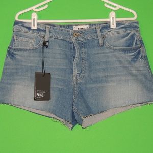 Paige Womens 30 Denim Jimmy / Emmitt Shorts NEW